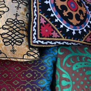 Assortment of pillows by Tourmaline Home