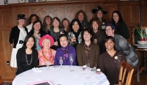 Members of the West Point Ladies’ Reading Club at a recent gathering (photo provided).