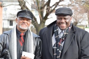 Alvin Bell Sr. and Jr. attended Beacon's MLK Day together.