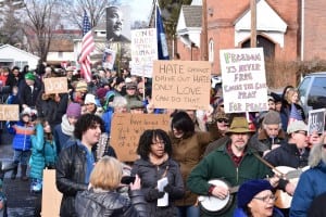This year's parade was well attended as hundreds marched shoulder to shoulder through Beacon.