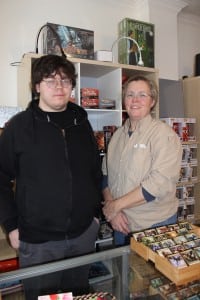 Ian Groombridge and Kim Conner, proprietors of Groombridge Games