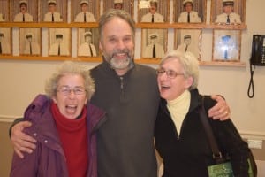 Marie Early, Dave Merandy and Fran Murphy were all smiles when the results were announced.