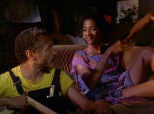 Seret Scott and Bill Gunn in a scene from Kathleen Collins' "Losing Ground"  