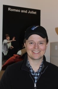 Sean McNall, Hudson Valley Shakespeare Festival's associate artistic director and director of education (photo by A. Rooney)