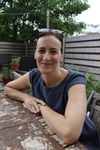 Melissa McGill, in a rare moment of calm. Photo by A. Rooney