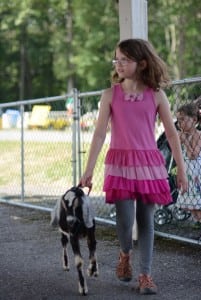 A member of the Adventure Kids Club at the Putnam County Fair