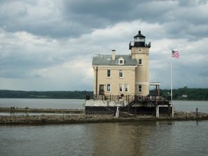 The Rondout Lighthouse (Photo courtesy of Hudson River Maritime Museum)