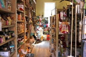 The eclectic stock of The County Goose (photo by A. Rooney)