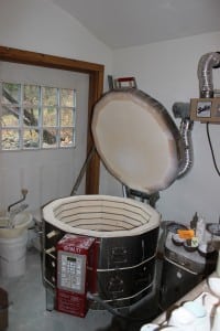 Bauch's kiln (photo by A. Rooney)
