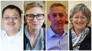 Tseng, Heuer, Rutkoske and Everett (photos provided)