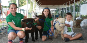 Kids and goats at the Putnam County Fair (photo provided)