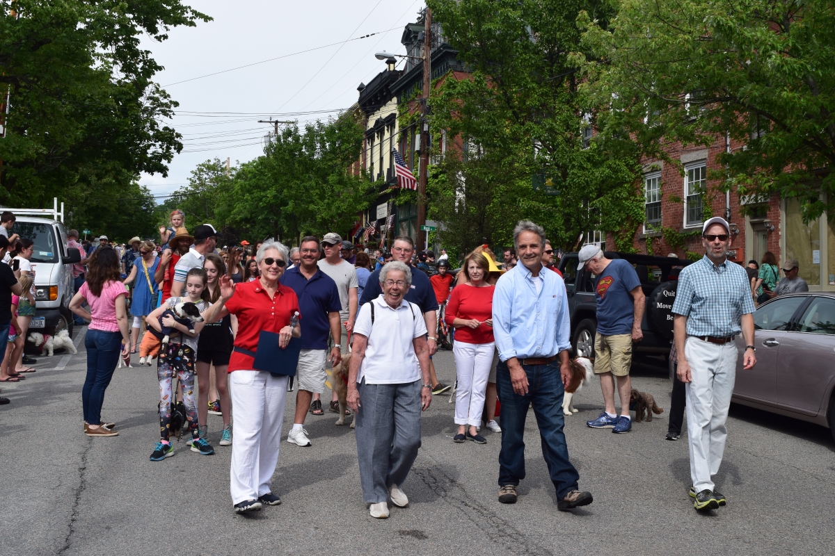 Village Baord in parade