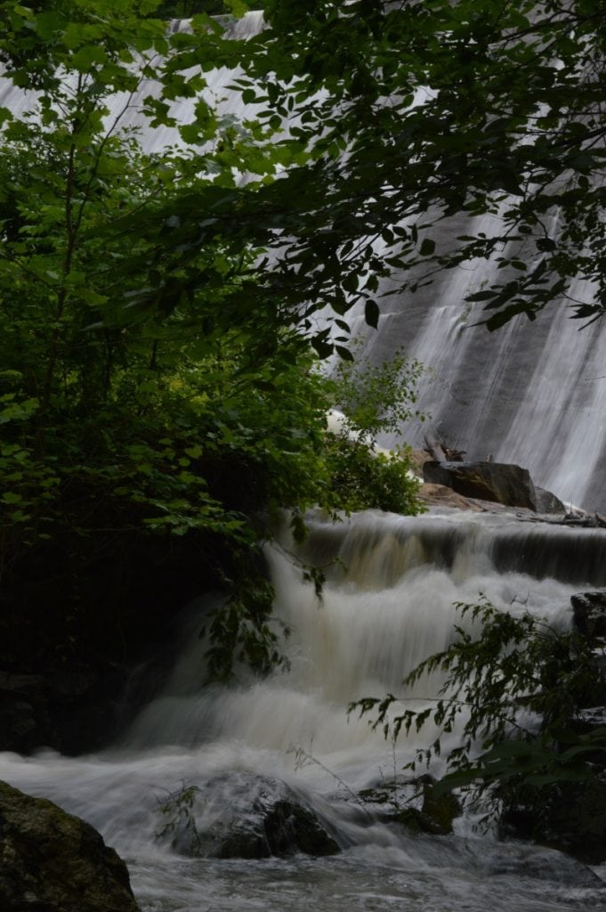 Curtain falls hurtle off the Melzingah Dam into Gordon's Brook at Dutchess Junction, near the Beacon/Fishkill border.