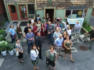 A recent gathering of Hudson Valley Current users (photo provided) 