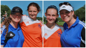 Nicole and Gabby Lucas; Chloe and Stacey Antalek (photos provided)