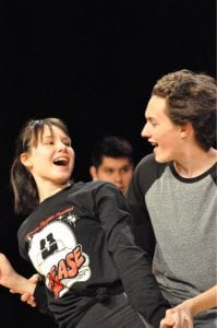 Grease in rehearsal (Photo provided)