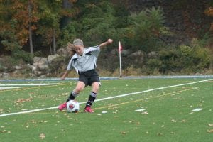 Mazzie Maxwell of the U13 Philipstown Raptors during the game against Cortlandt (Photo by Michael Martin)