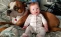 Baby and Dog Baby and Dog