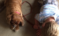 Baby and Dog Baby and Dog