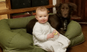 Baby and Dog Baby and Dog
