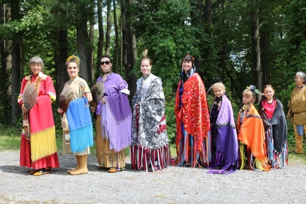Waiting to enter pow wow