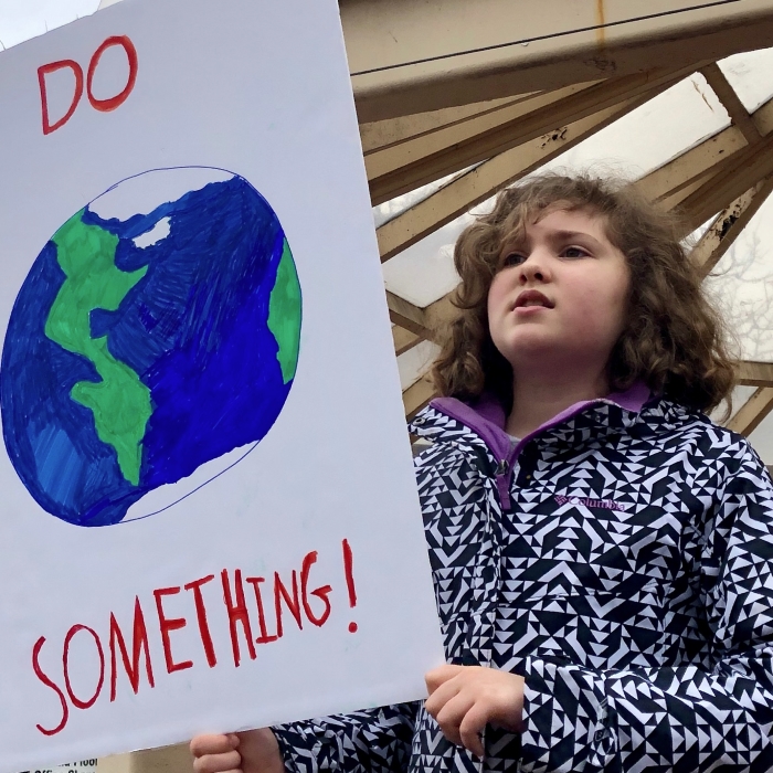 4th and 5th Graders Strike for Climate5