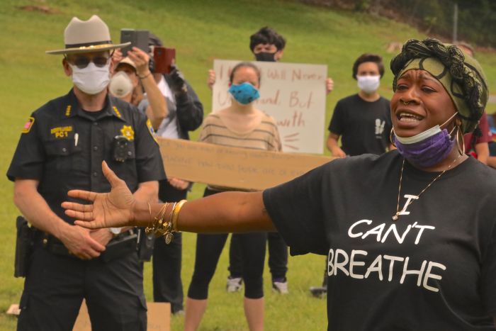 Brewster protest