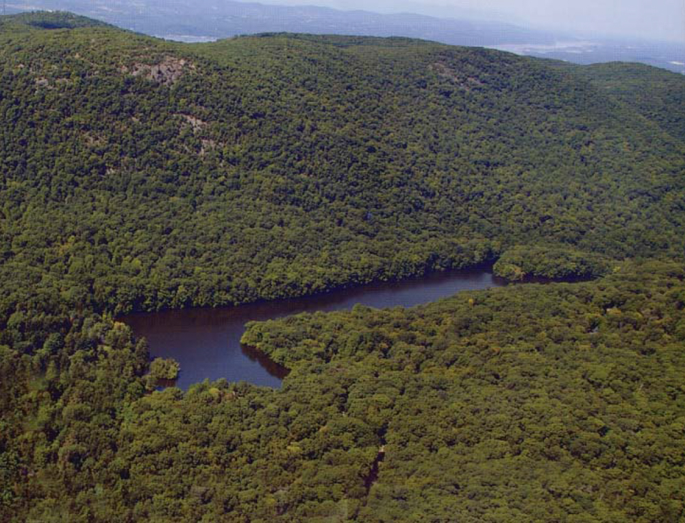 A view of Lake Valhalla