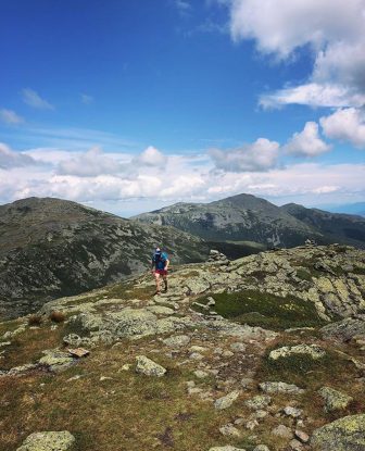 Benno Running Presidential Traverse