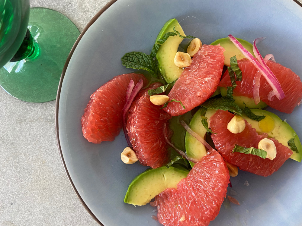 Grapefruit Avocado Salad