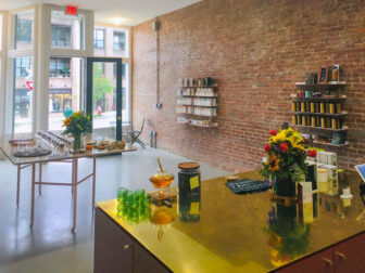 tea shop interior