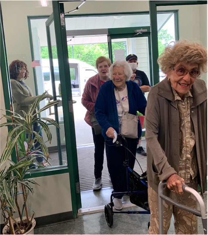 Seniors return to Putnam Friendship Centers