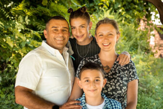 Rabbi Brent Spodek and his family