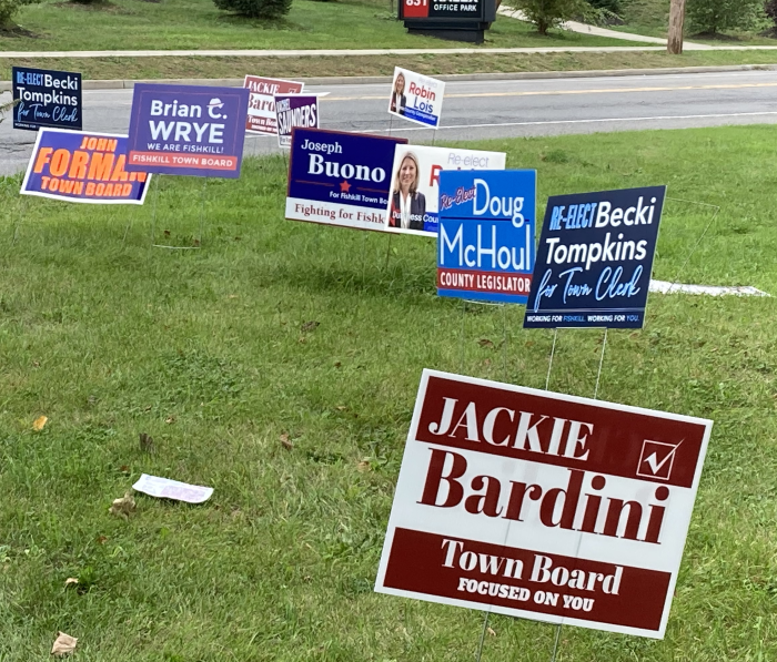 Fishkill election signs