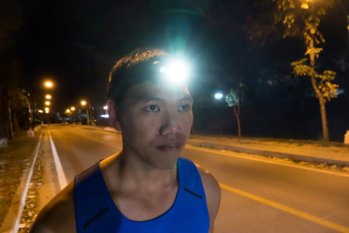 Runner with light