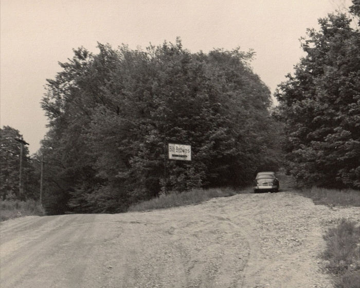 The entrance on Philipsbrook Road