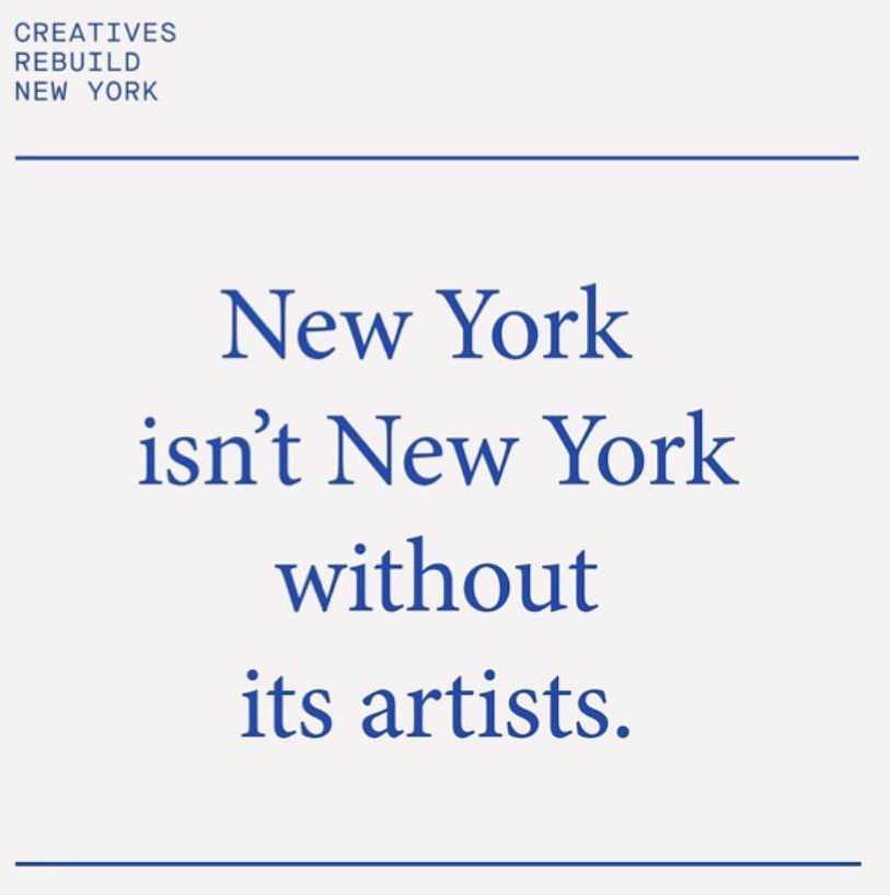Creatives Rebuild New York