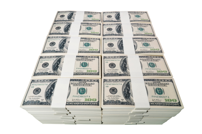 One million dollars
