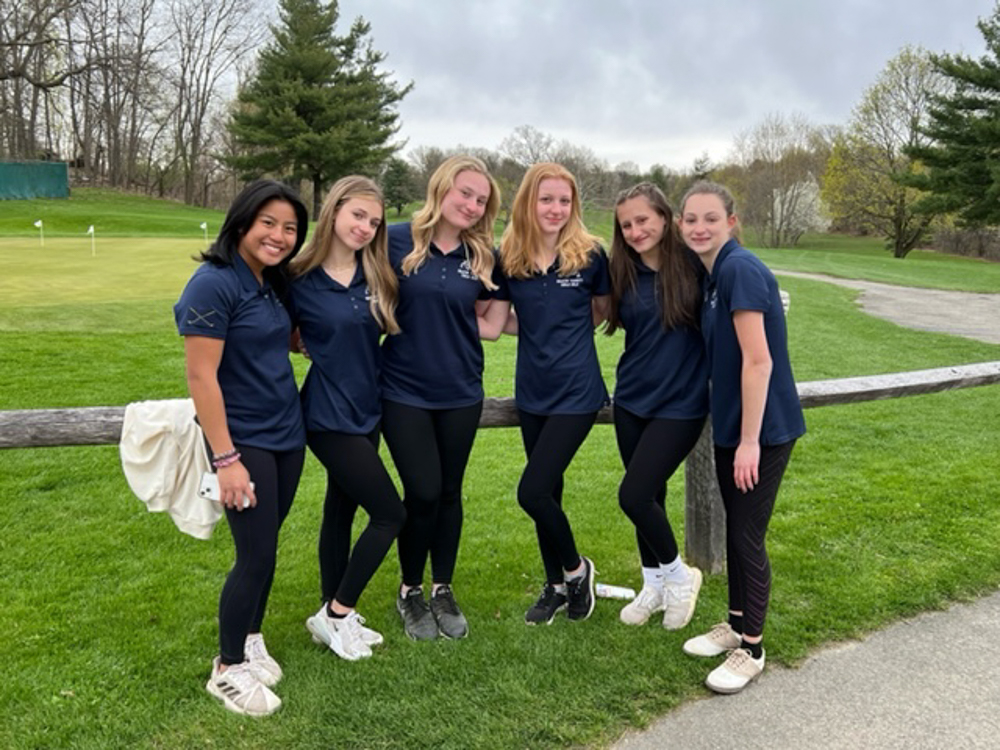 The Beacon girls' golf team won its first match in Section IX over Monroe-Woodbury at the Southern Dutchess Country Club. Photo by Jeanmarie Jacques