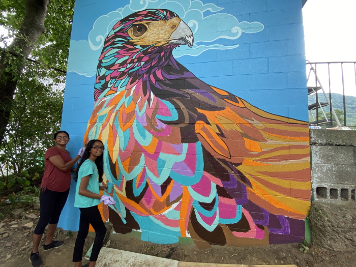 Green Street mural