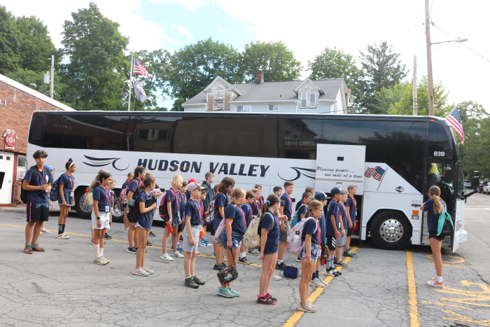 boarding bus