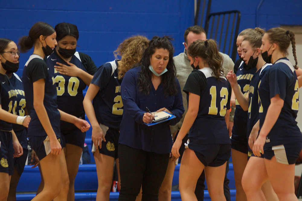 Coach Christina Dahl has her entire roster returning from last year. Photos by S. Pearlman