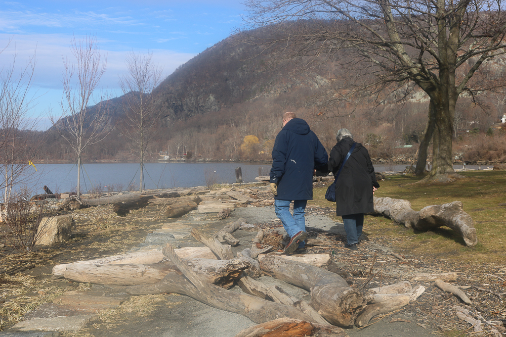 The flooding on Dec. 23 left its mark on Dockside Park in Cold Spring. Photo by M. Turton