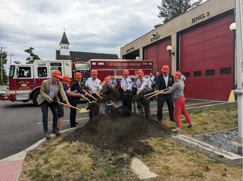 Breaking ground