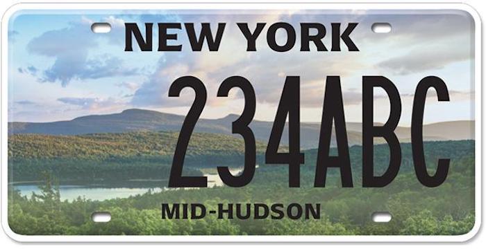 hudson valley license plate