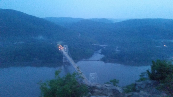 A photo that Javenes took from Anthony's Nose on July 5, 2015, minutes before he fell.