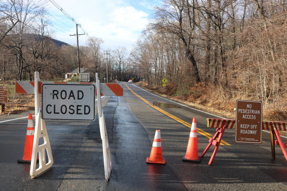 Road closed