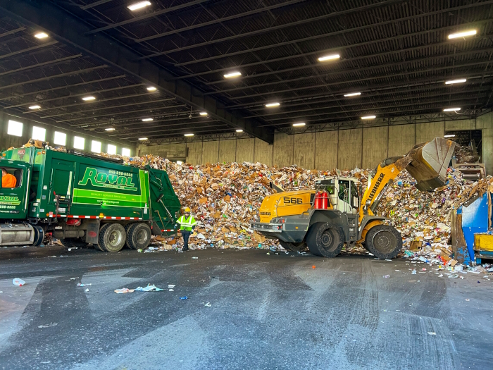 Recycling plant