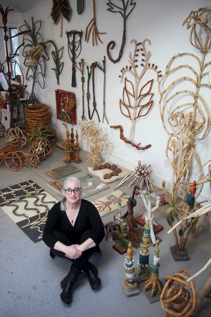 Loren Eiferman in her studio