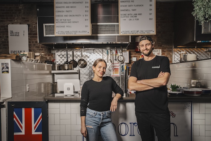 Shey Aponte and Michael Johnson at Moreish, which is located inside the Hudson Valley Food Hall in Beacon